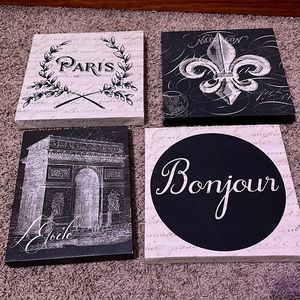 Paris wall decor